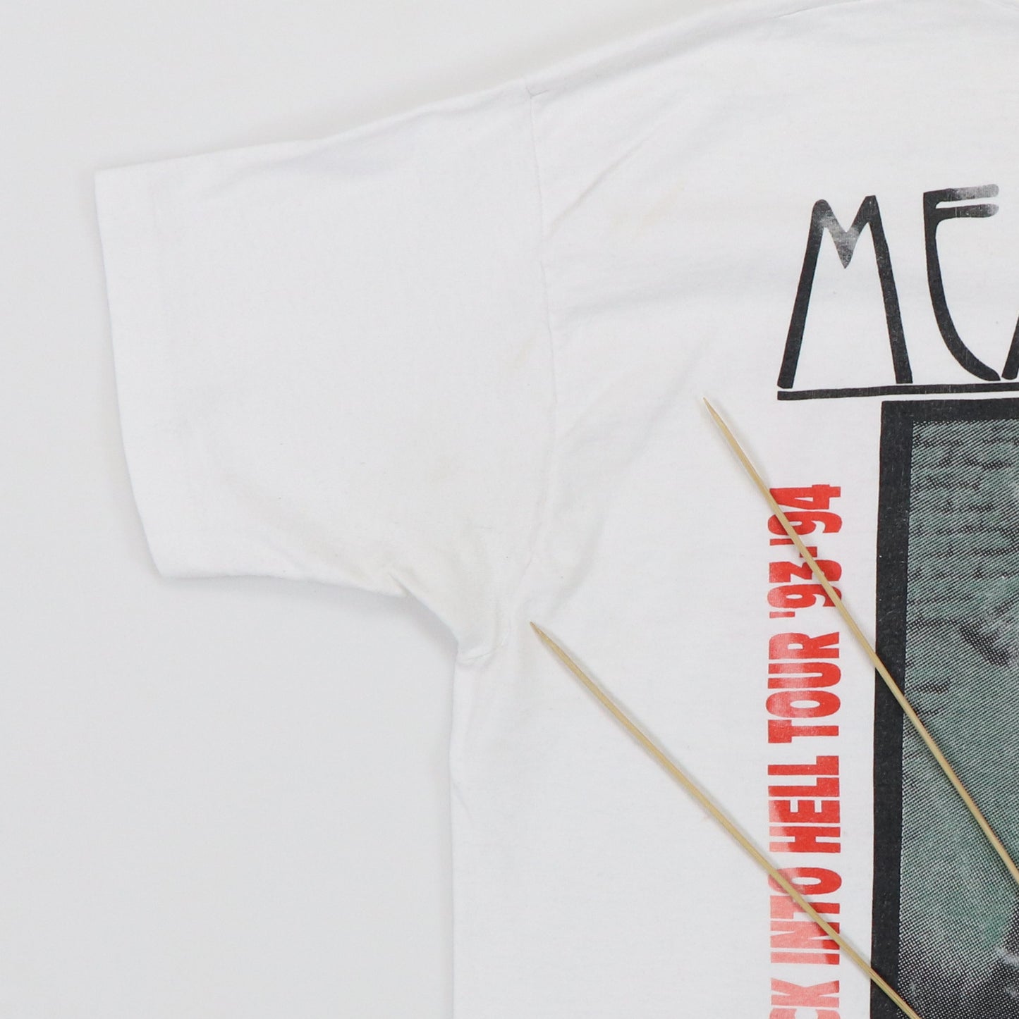 1993 Meat Loaf Back Into Hell World Tour Shirt