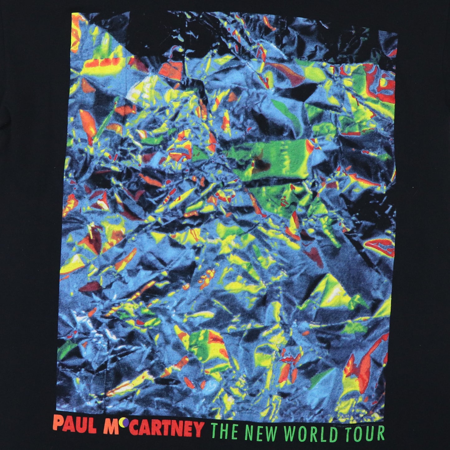 1993 Paul McCartney New World Tour Shirt