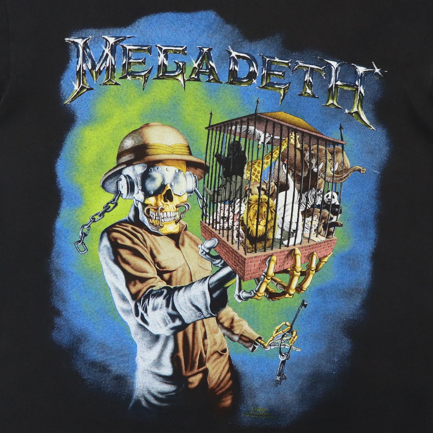 1993 Megadeath Countdown To Extinction Shirt