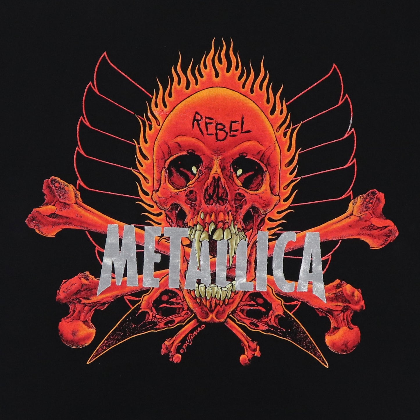 1990s Metallica Rebel Shirt