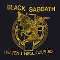 1980 Black Sabbath Heaven and Hell Tour Shirt