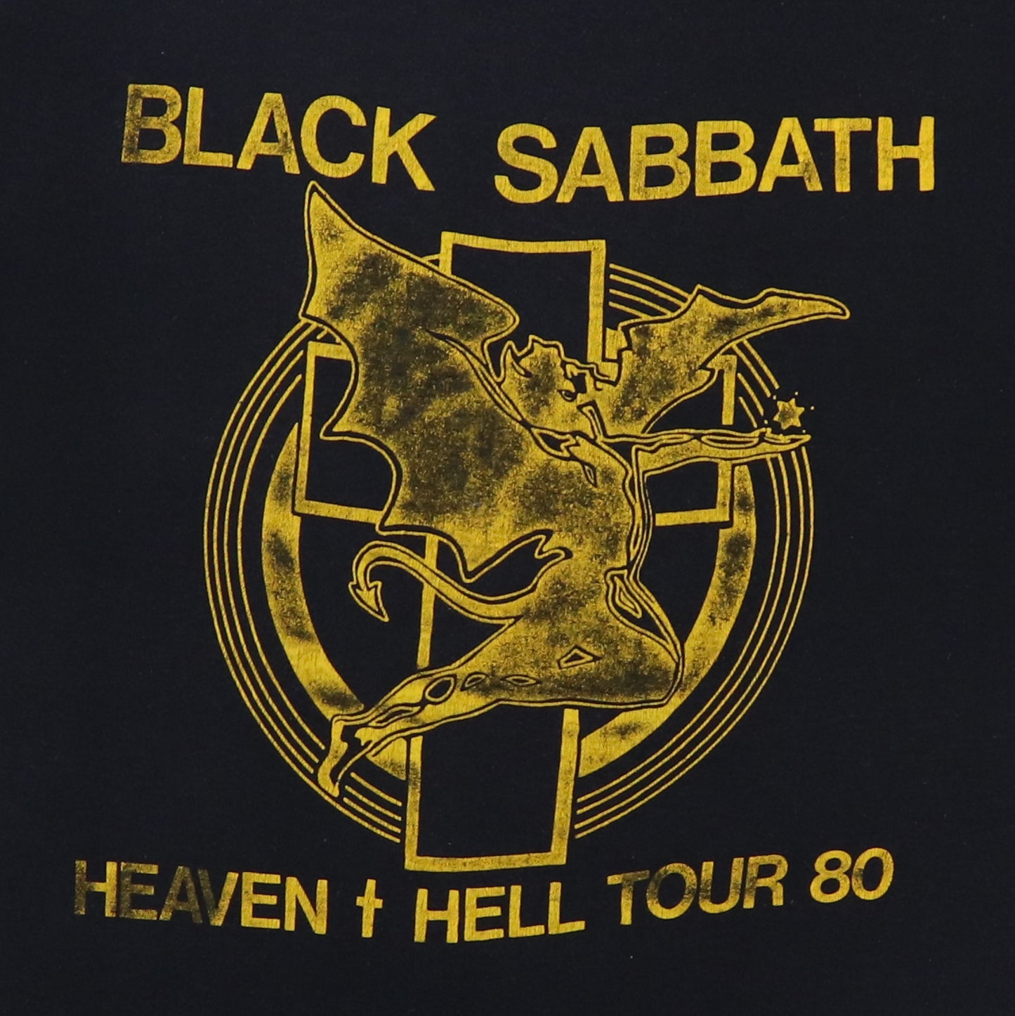 1980 Black Sabbath Heaven and Hell Tour Shirt