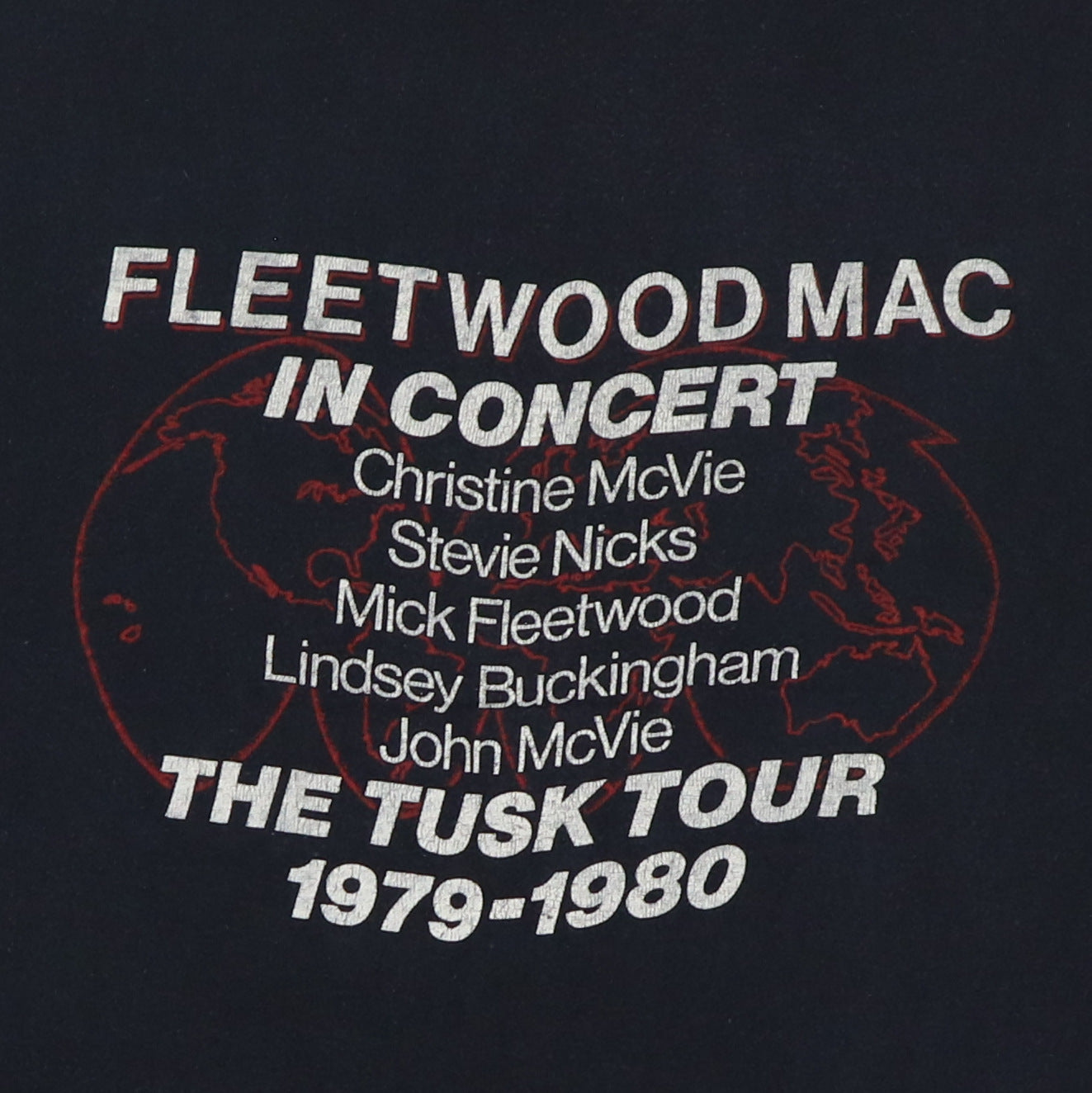 1979 Fleetwood Mac The Tusk Tour Shirt