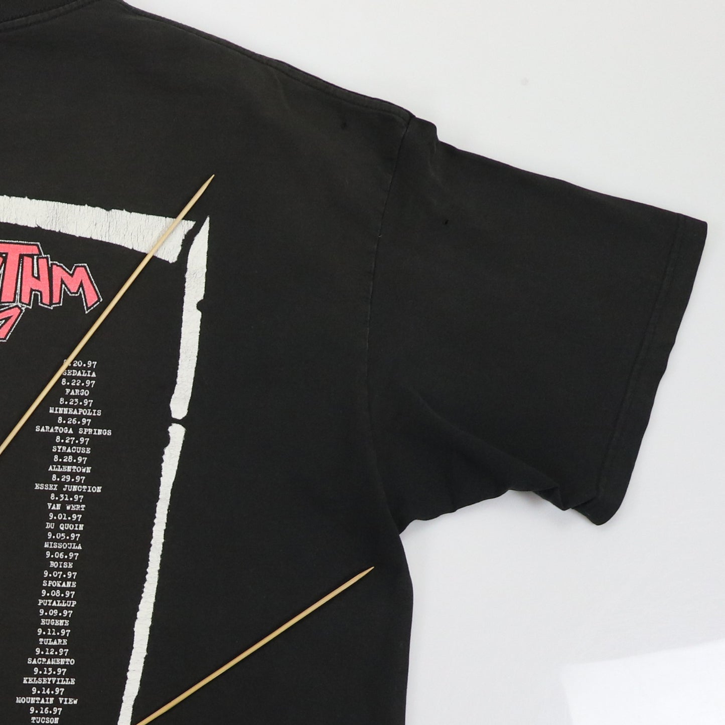 1997 ZZ Top Mean Rhythm Global Tour Shirt