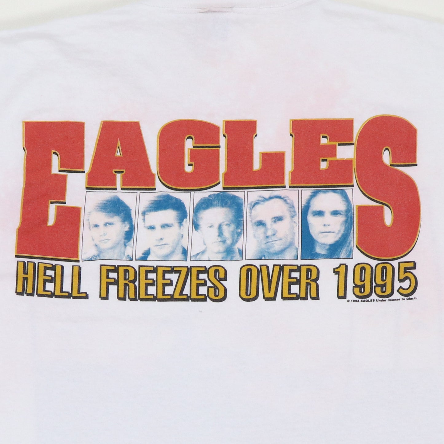 1995 Eagles Hotel California Tour Shirt