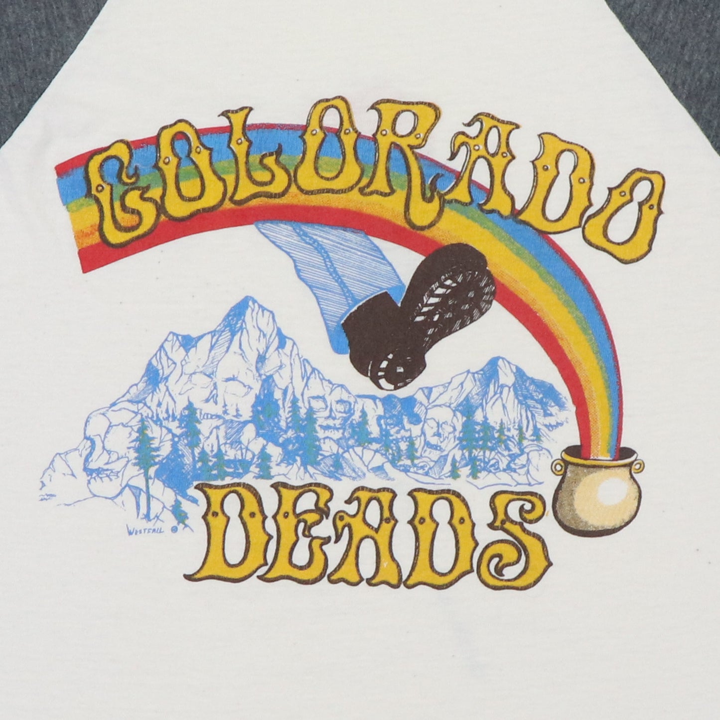 1974 Grateful Dead Coloado Deads Jersey Shirt