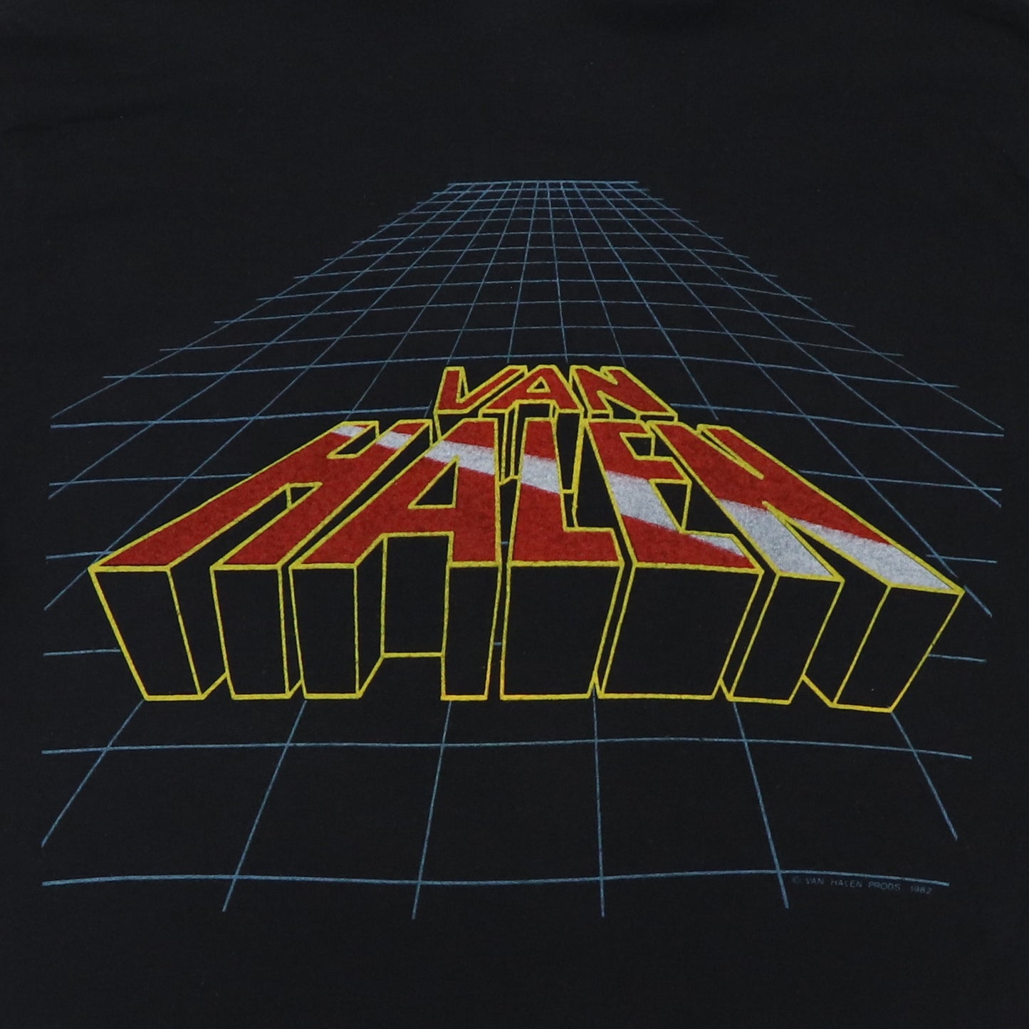 1982 Van Halen Tour Shirt