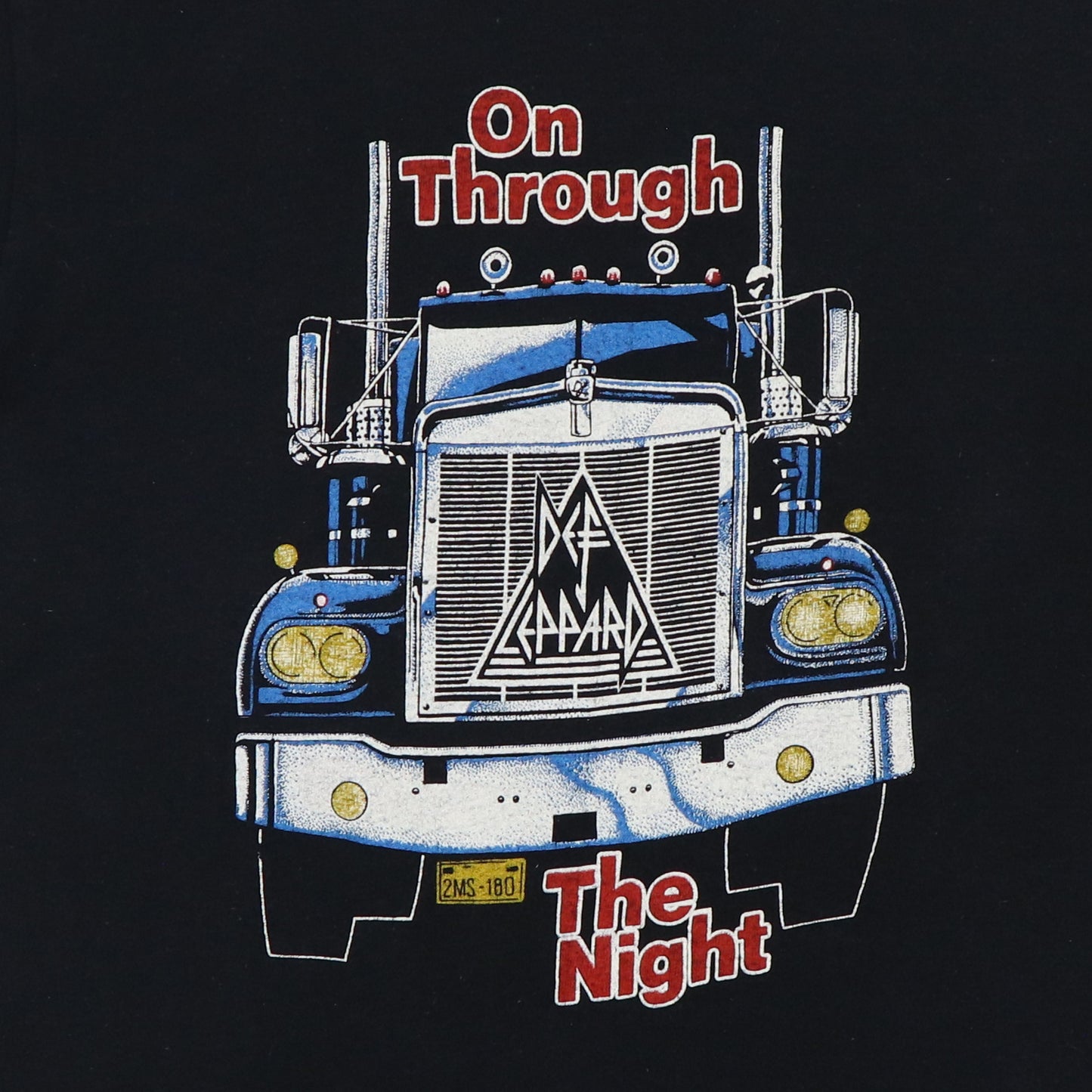 1980 Def Leppard On Through The Night Shirt