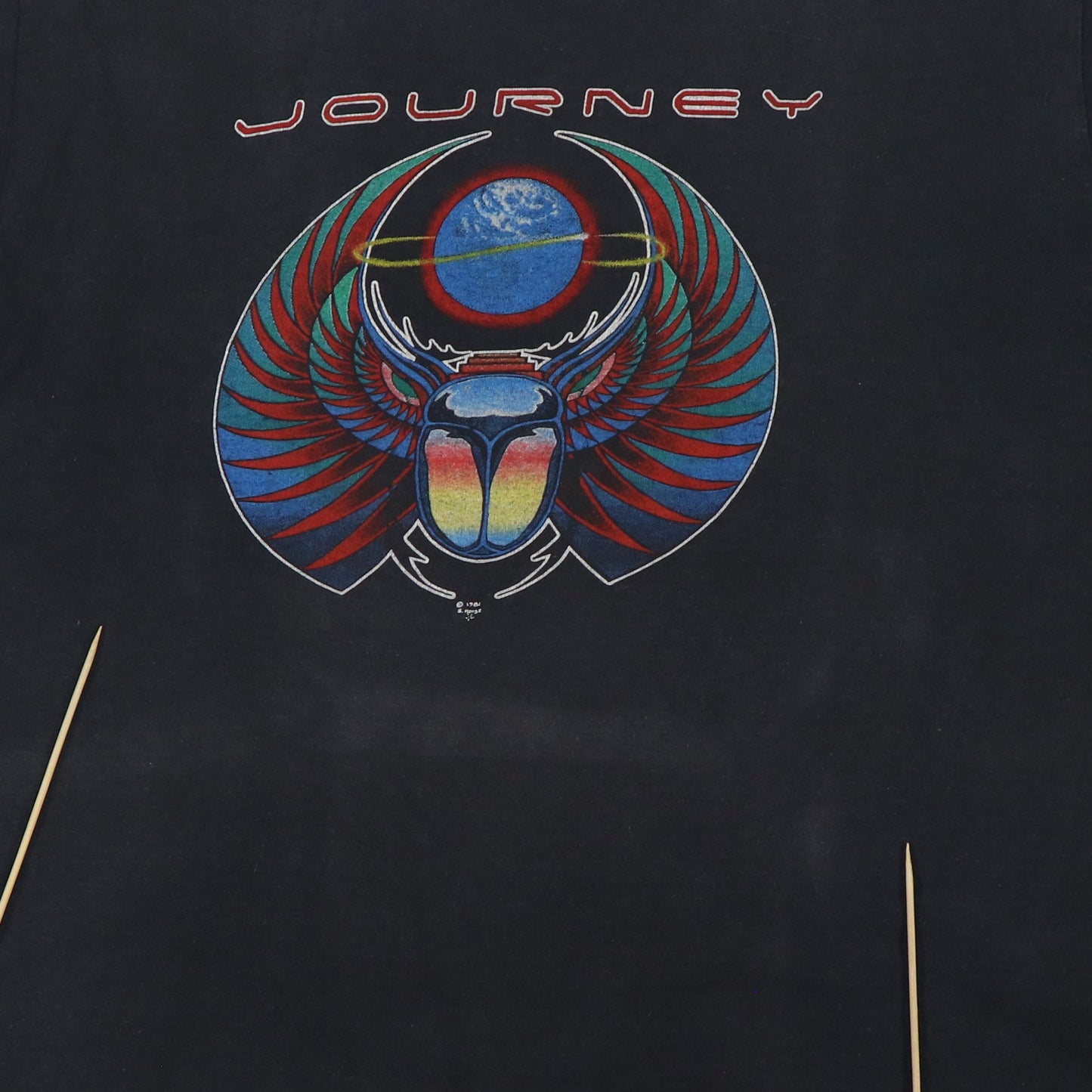 1981 Journey Pine Knob Concert Shirt