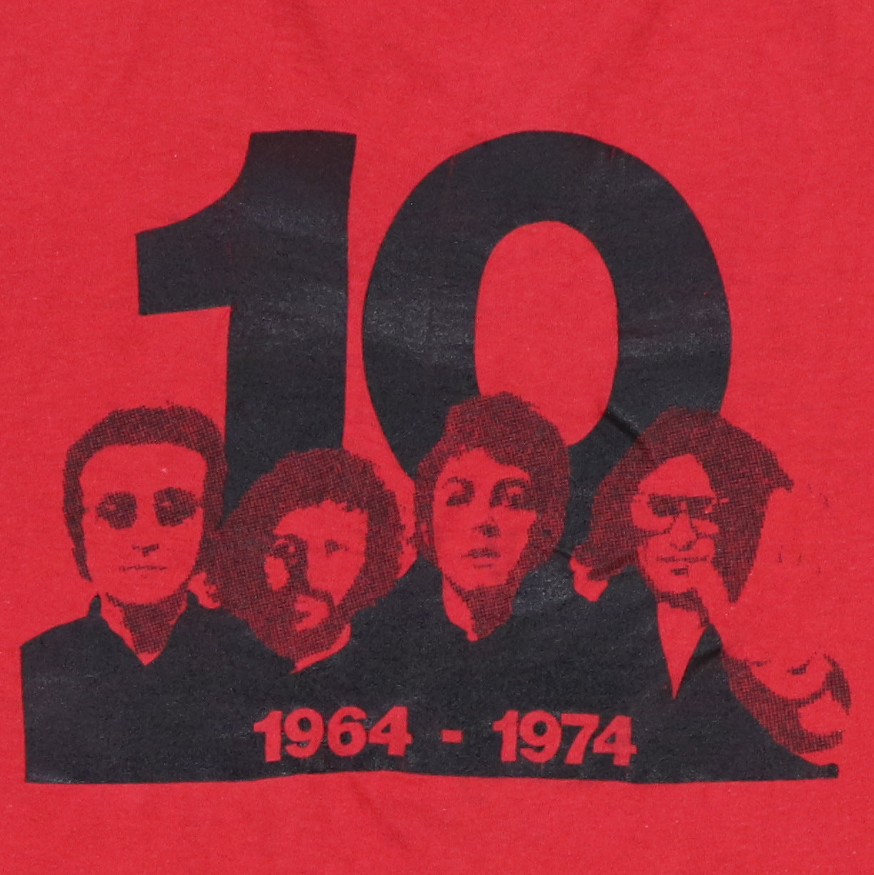 1974 The Beatles 10th Anniversary Shirt