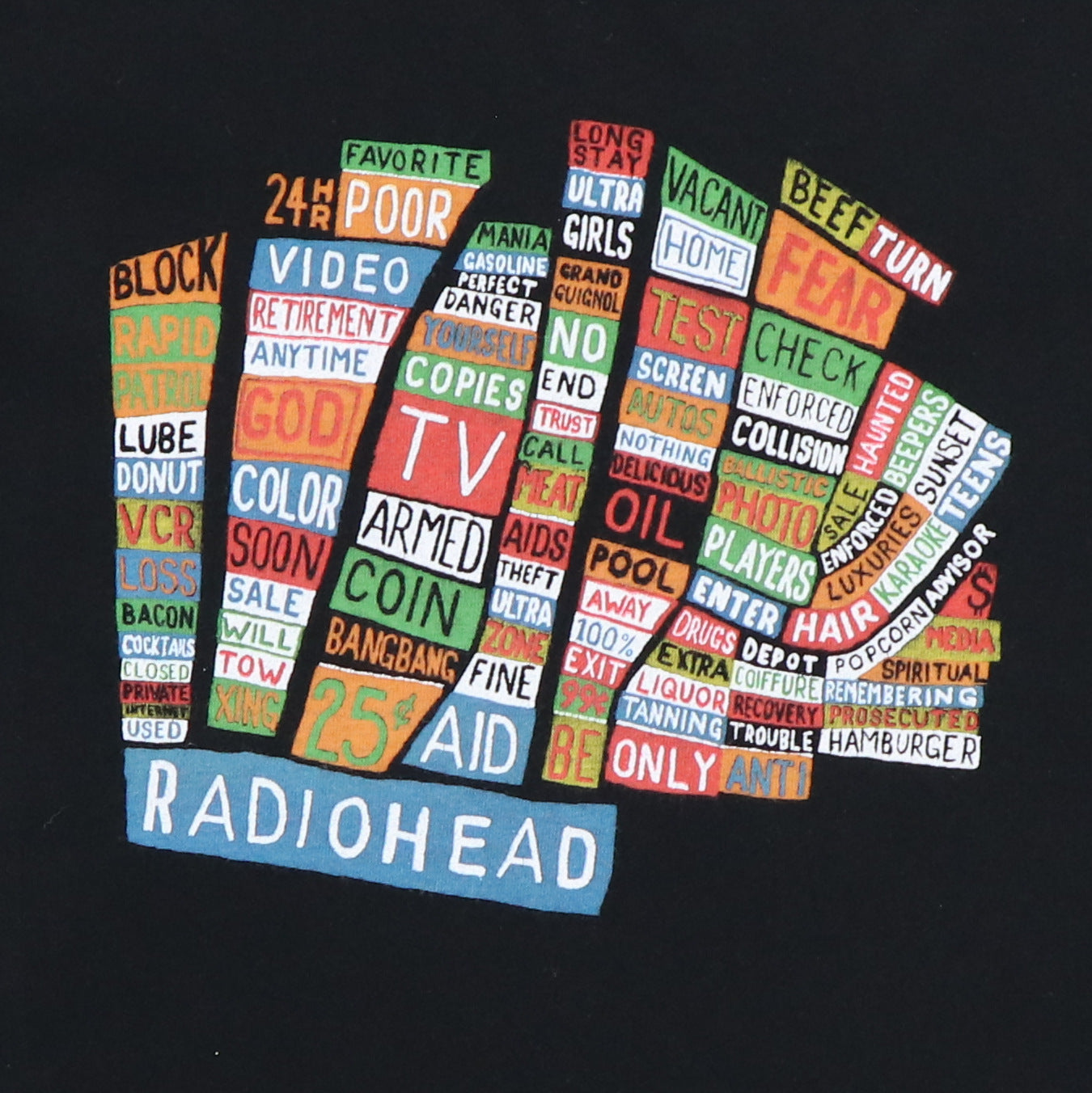 2003 Radiohead Hail To The Thief Shirt