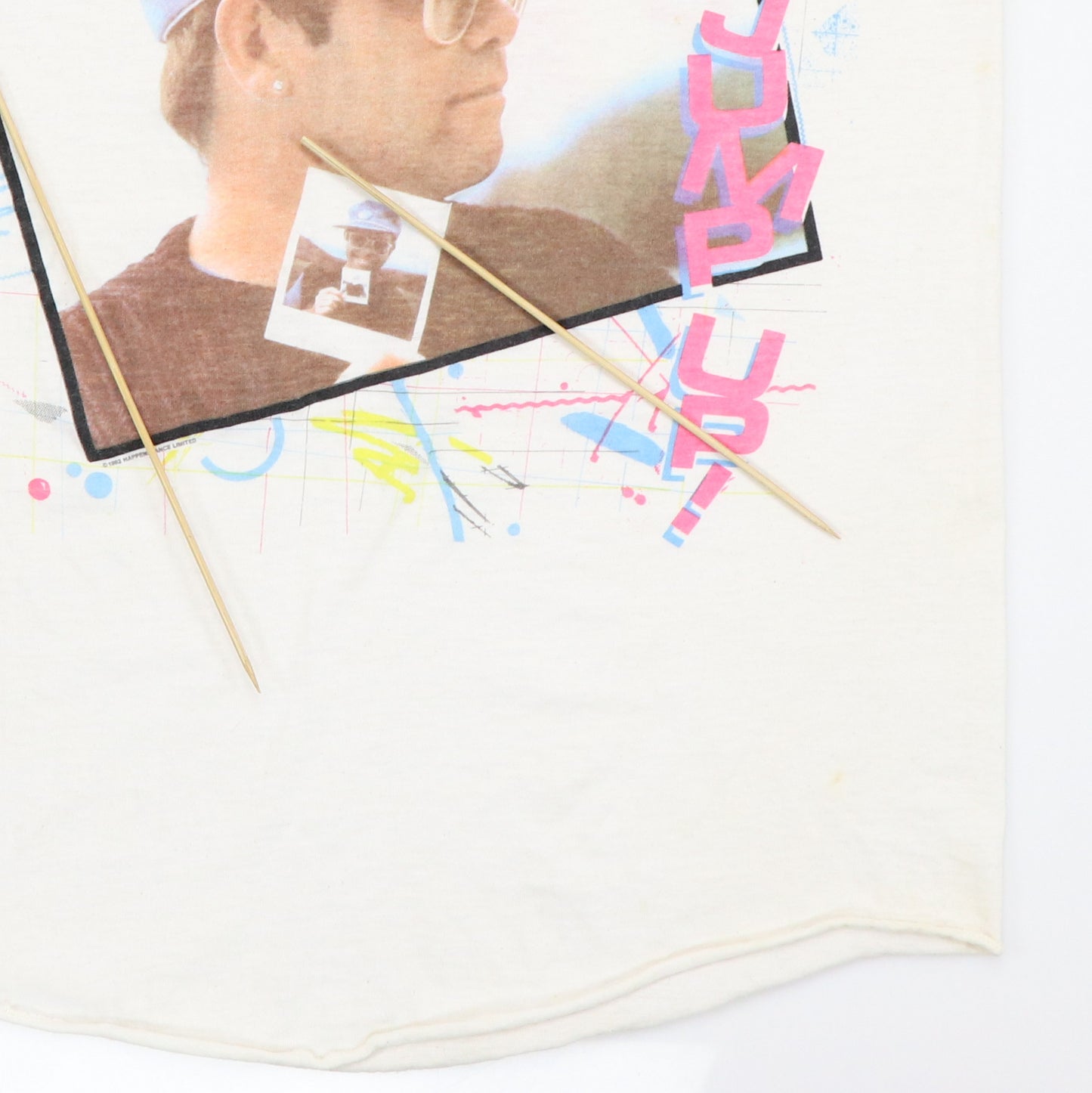 1982 Elton John Jump Up Tour Jersey Shirt