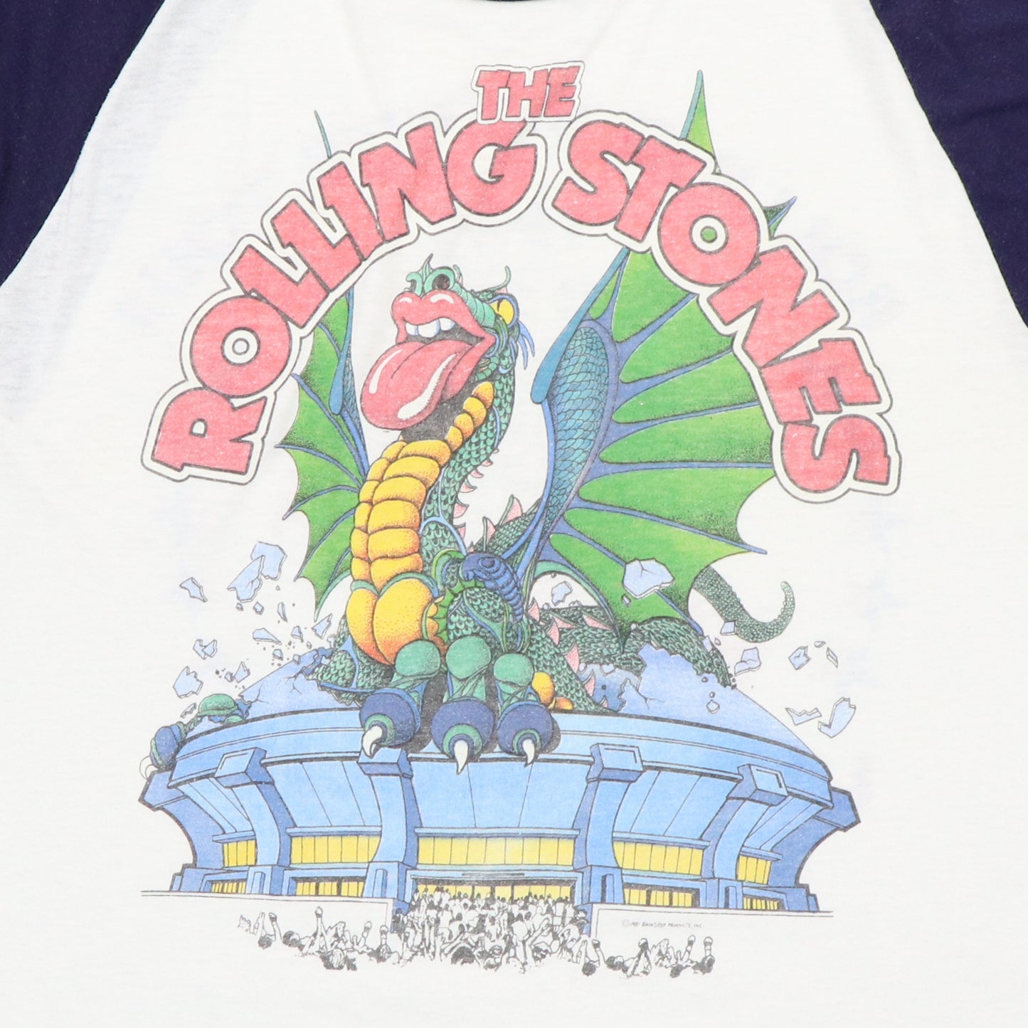 1981 Rolling Stones Tour Jersey Shirt