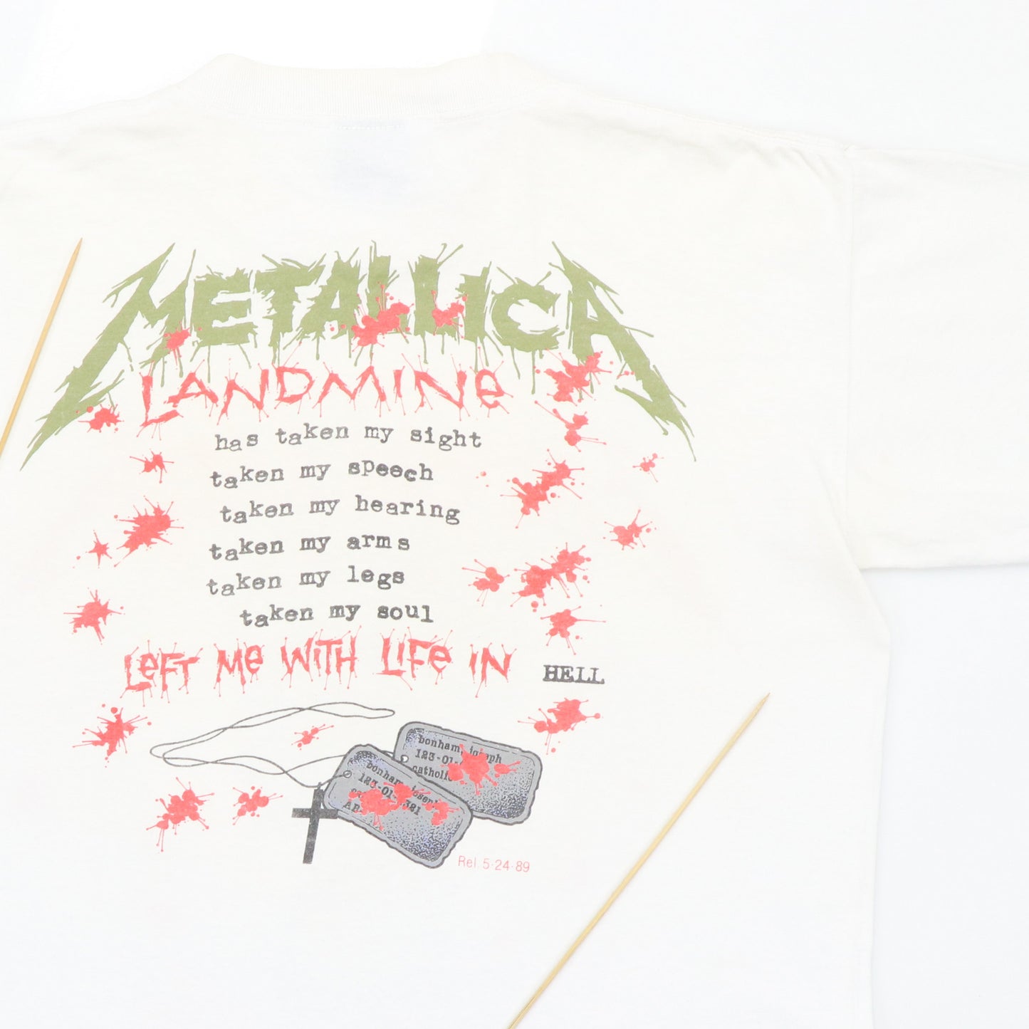 1990s Metallica One Shirt