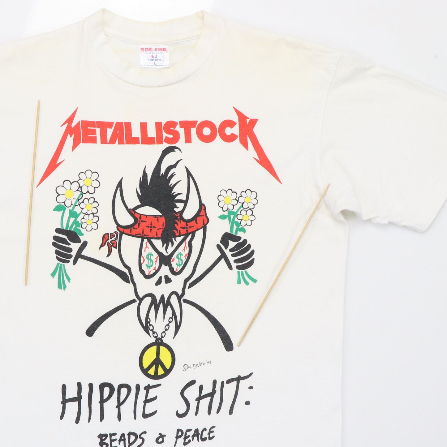 1994 Metallica Metallistock Hippie Shit Shirt