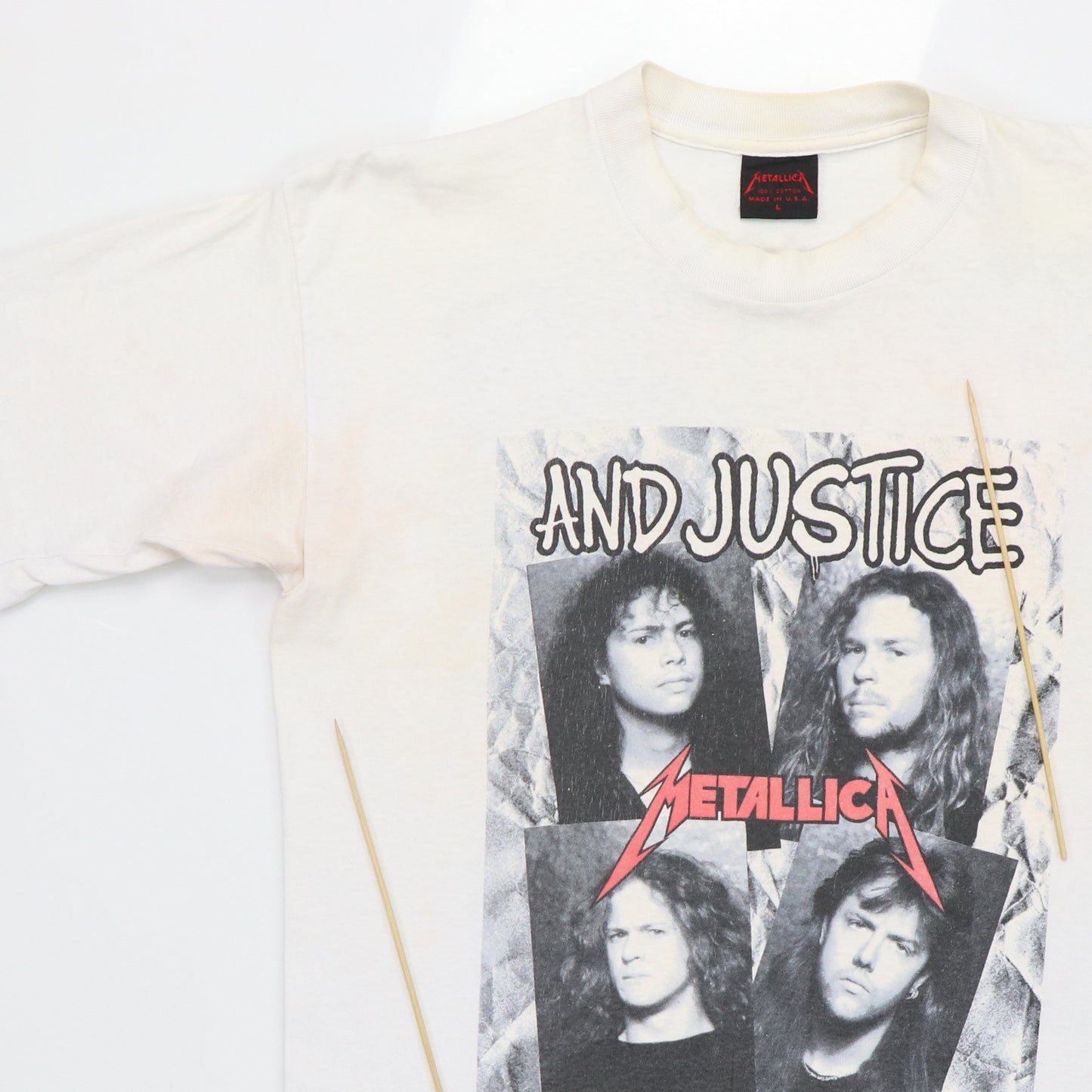 1990s Metallica And Justice For All Shirt