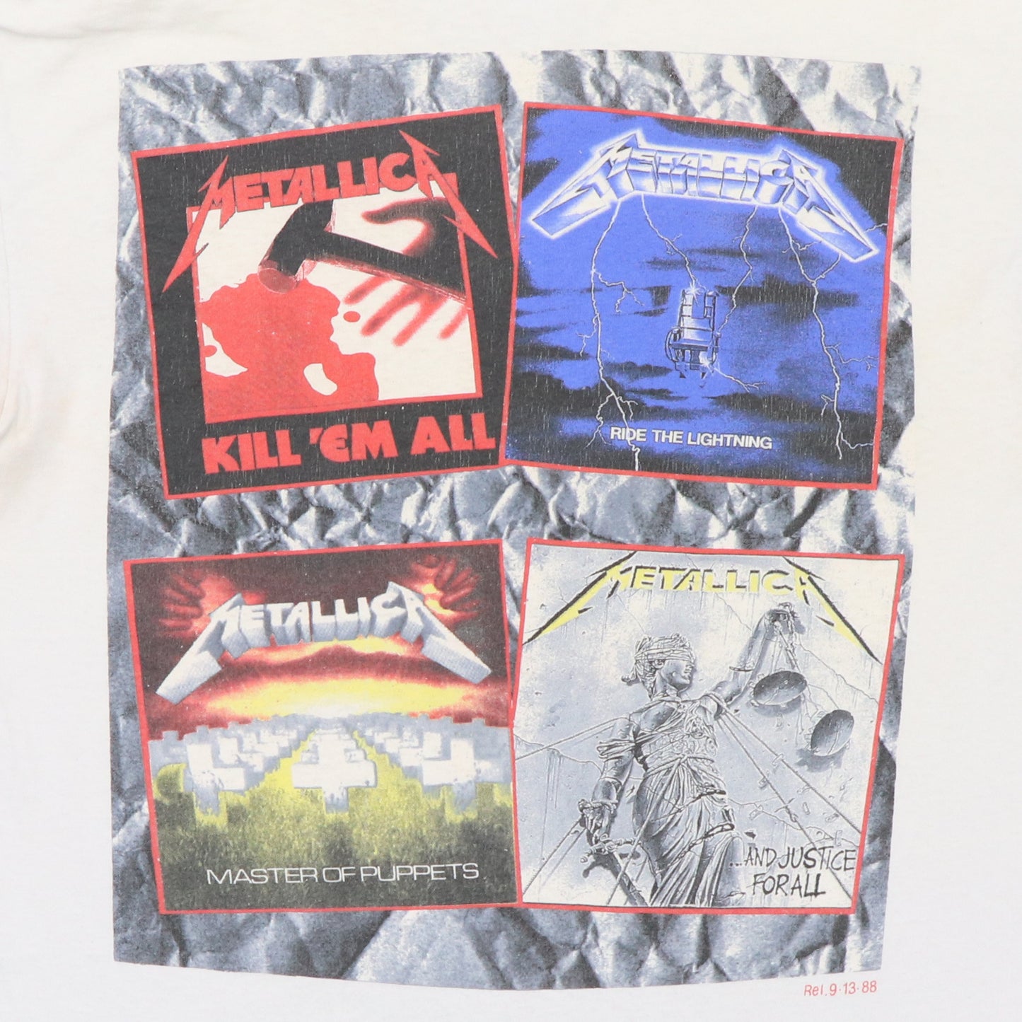 1990s Metallica And Justice For All Shirt