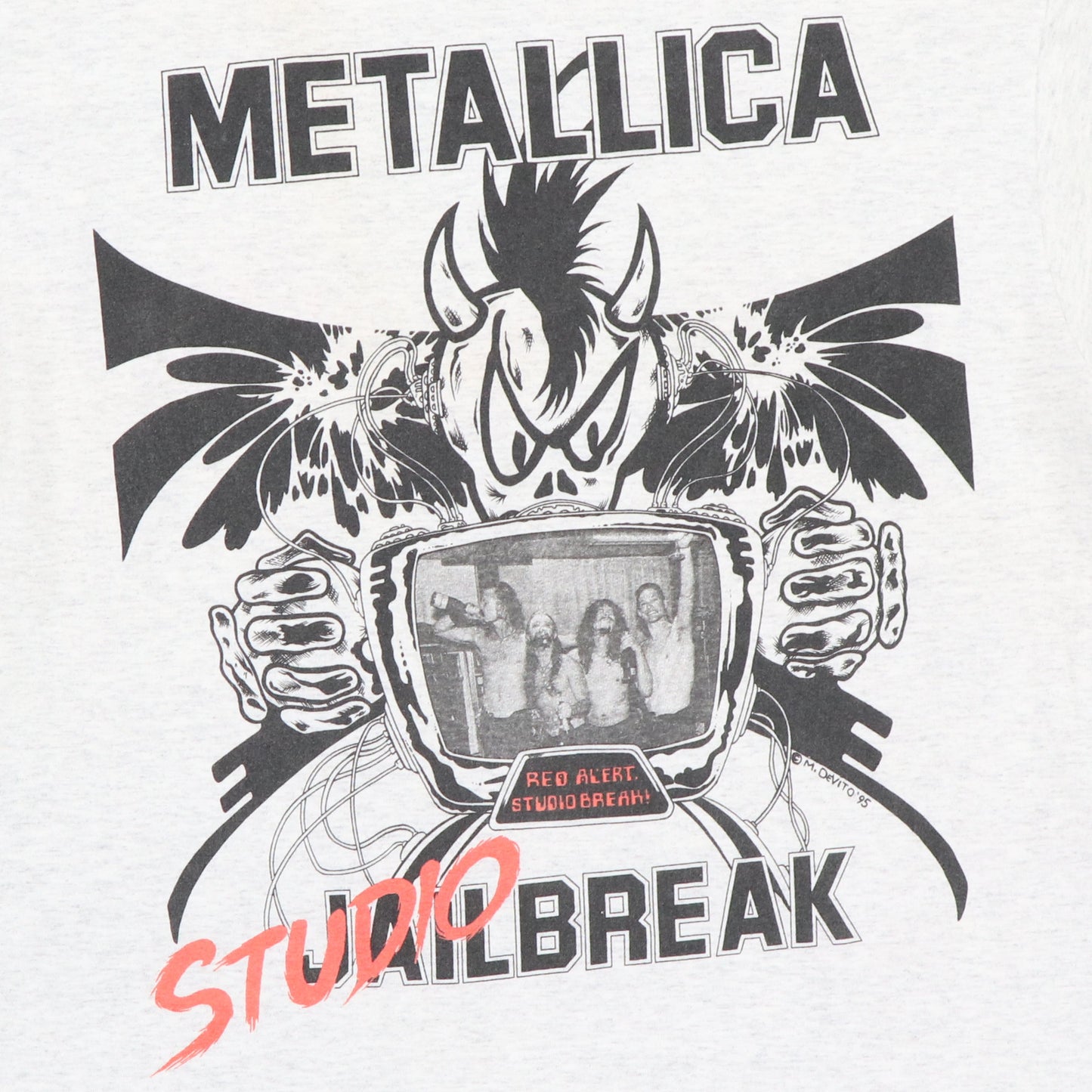 1995 Metallica Donnington Studio Break Shirt