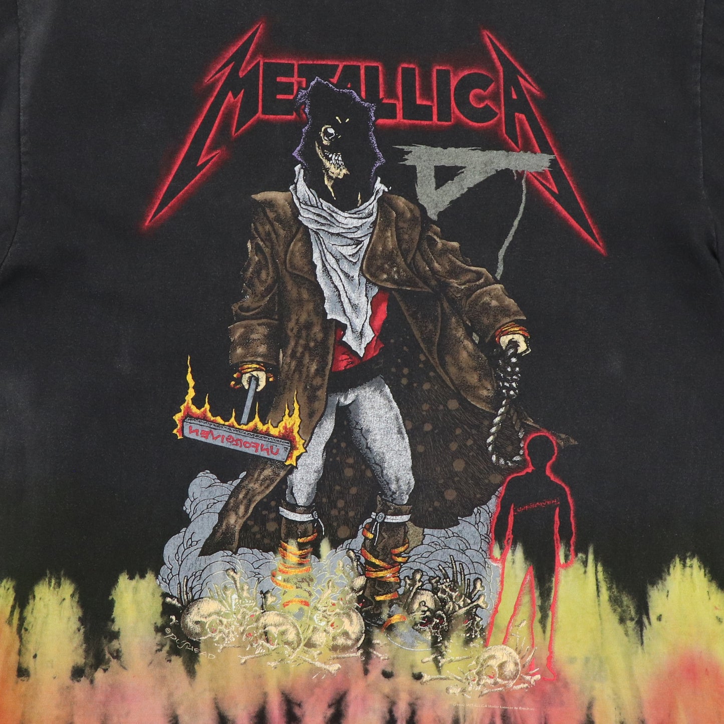 1992 Metallica Crystal Rain Shirt