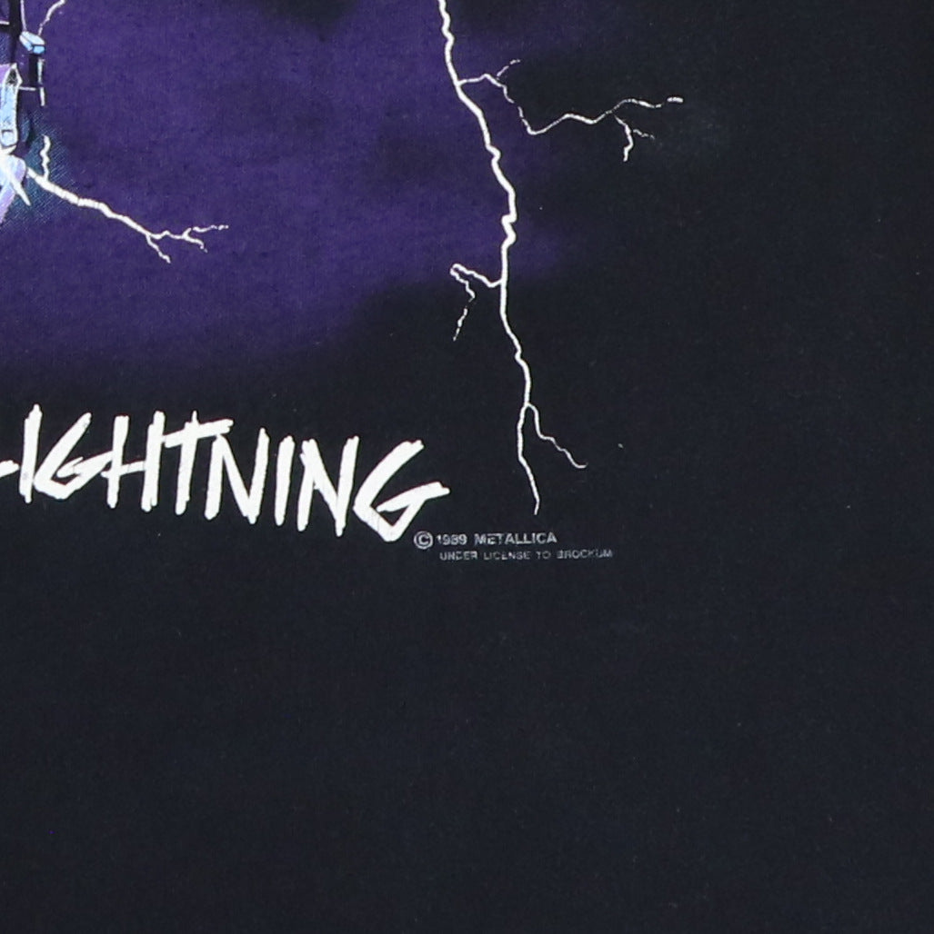 1990s Metallica Ride The Lightning Shirt