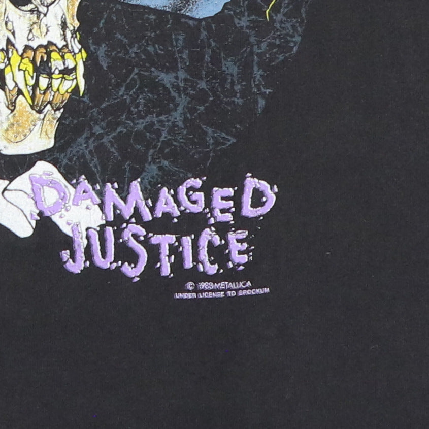 1990s Metallica Damaged Justice Shirt