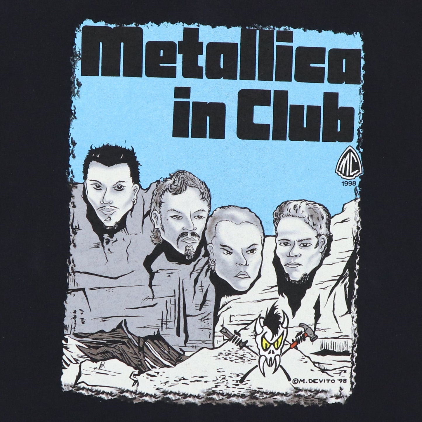 1998 Metallica Club Shirt