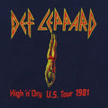 1981 Def Leppard High N Dry Tour Zip Up Jacket