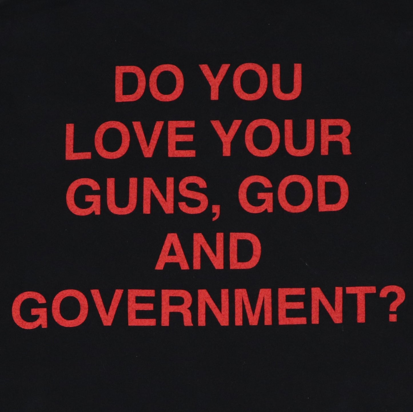 2000 Marilyn Manson God Guns Government Long Sleeve Shirt