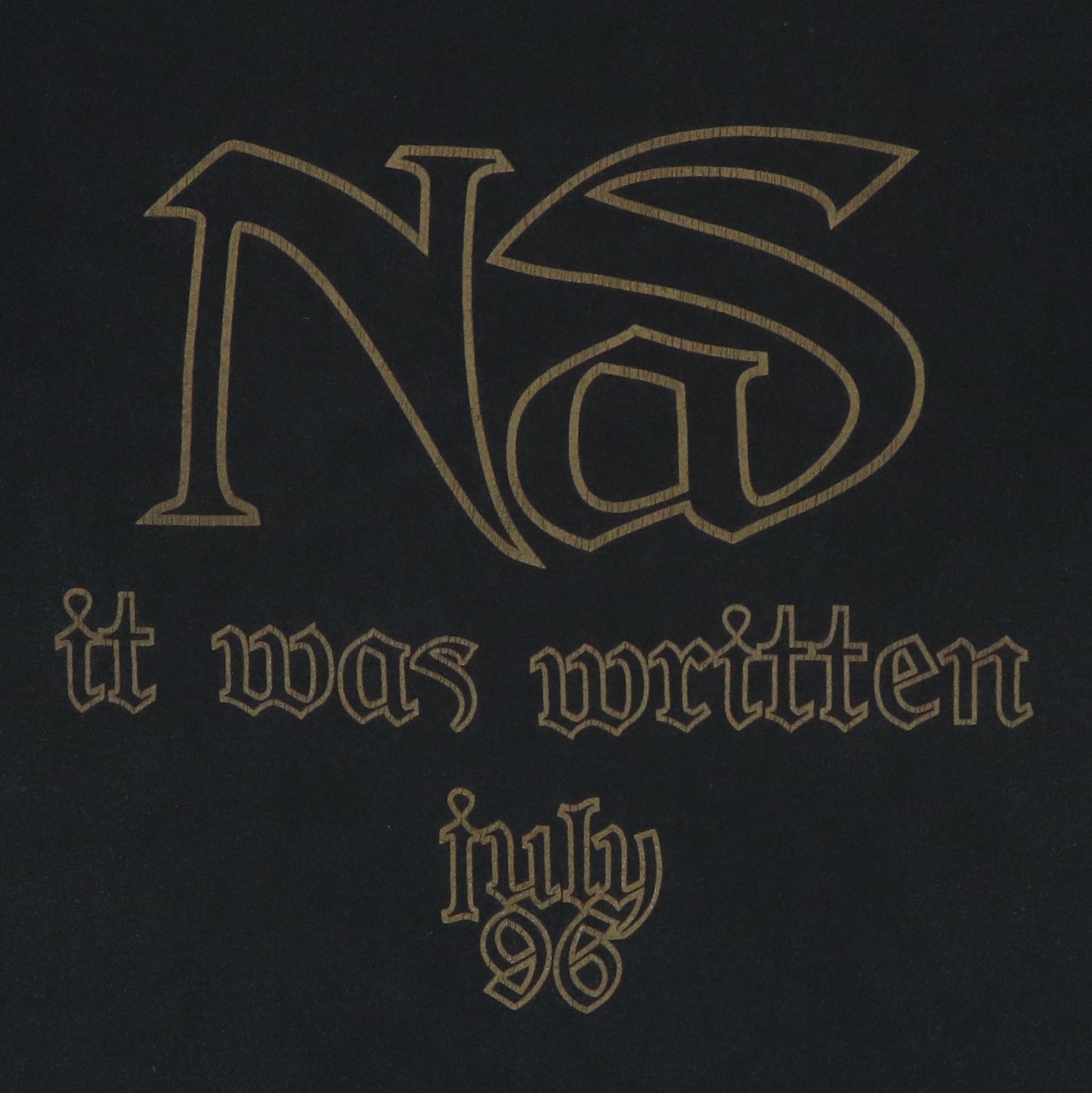 1996 Nas It Was Written Shirt