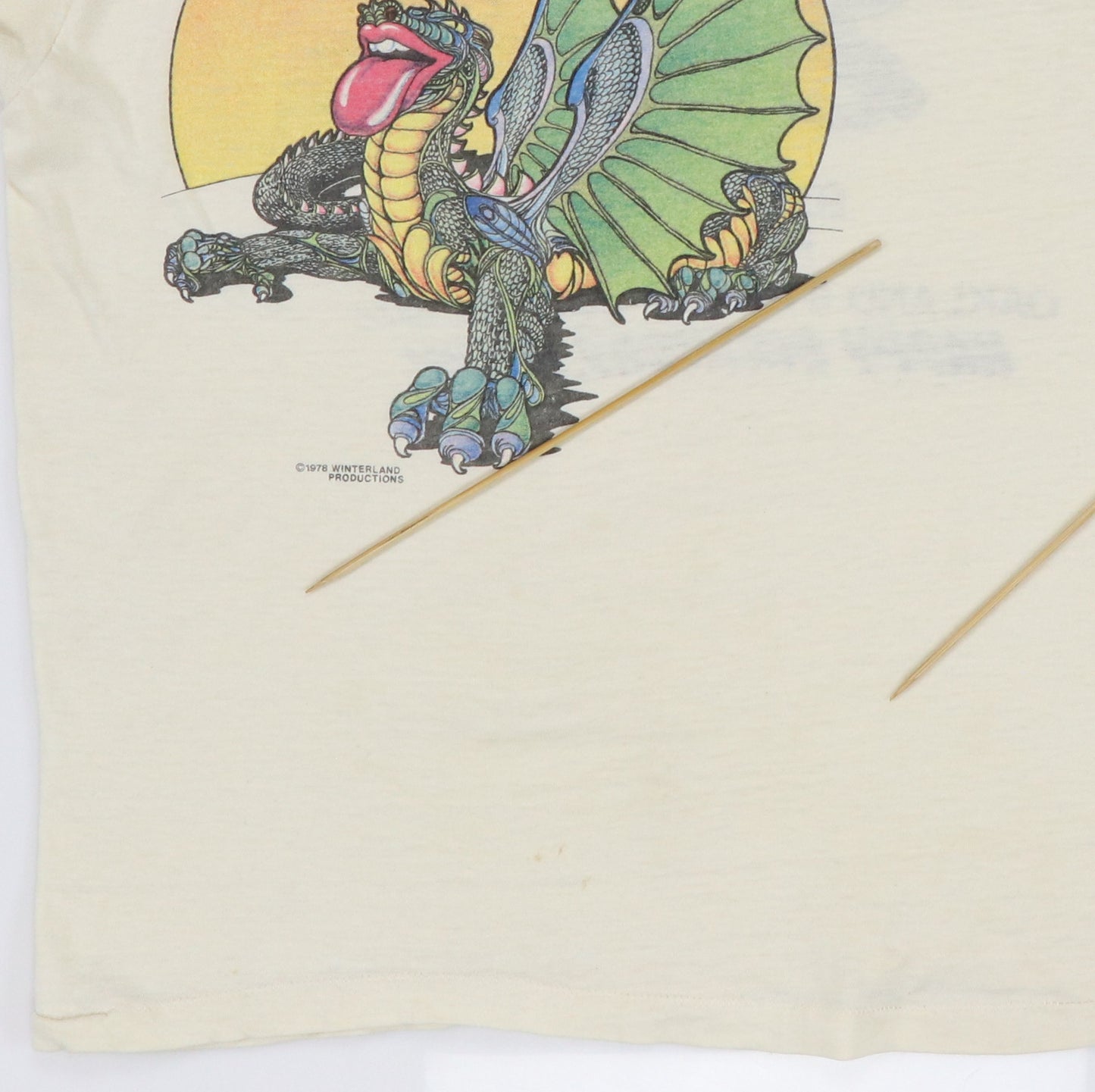 1978 Rolling Stones Happy Birthday Mick Concert Shirt