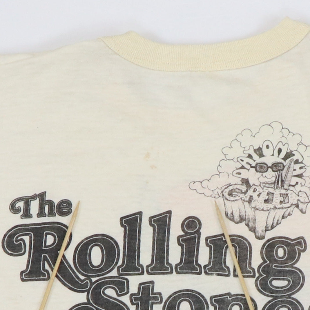 1978 Rolling Stones Happy Birthday Mick Concert Shirt