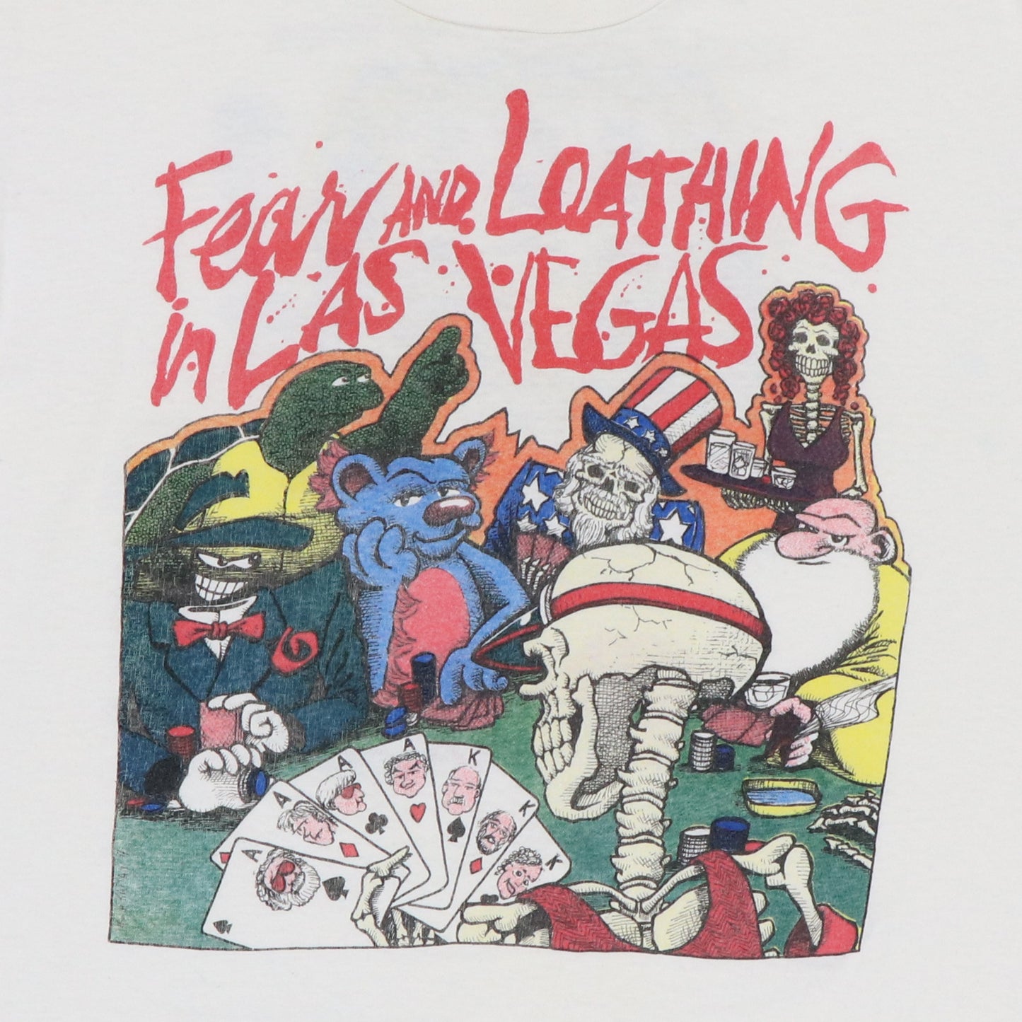 1992 Grateful Dead Fear and Loathing Las Vegas Concert Shirt