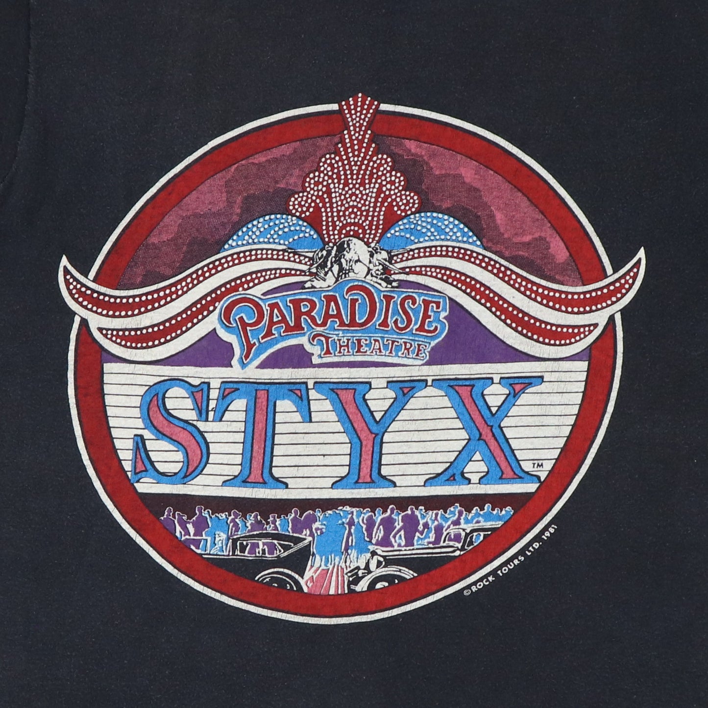 1981 Styx Paradise Theatre Shirt