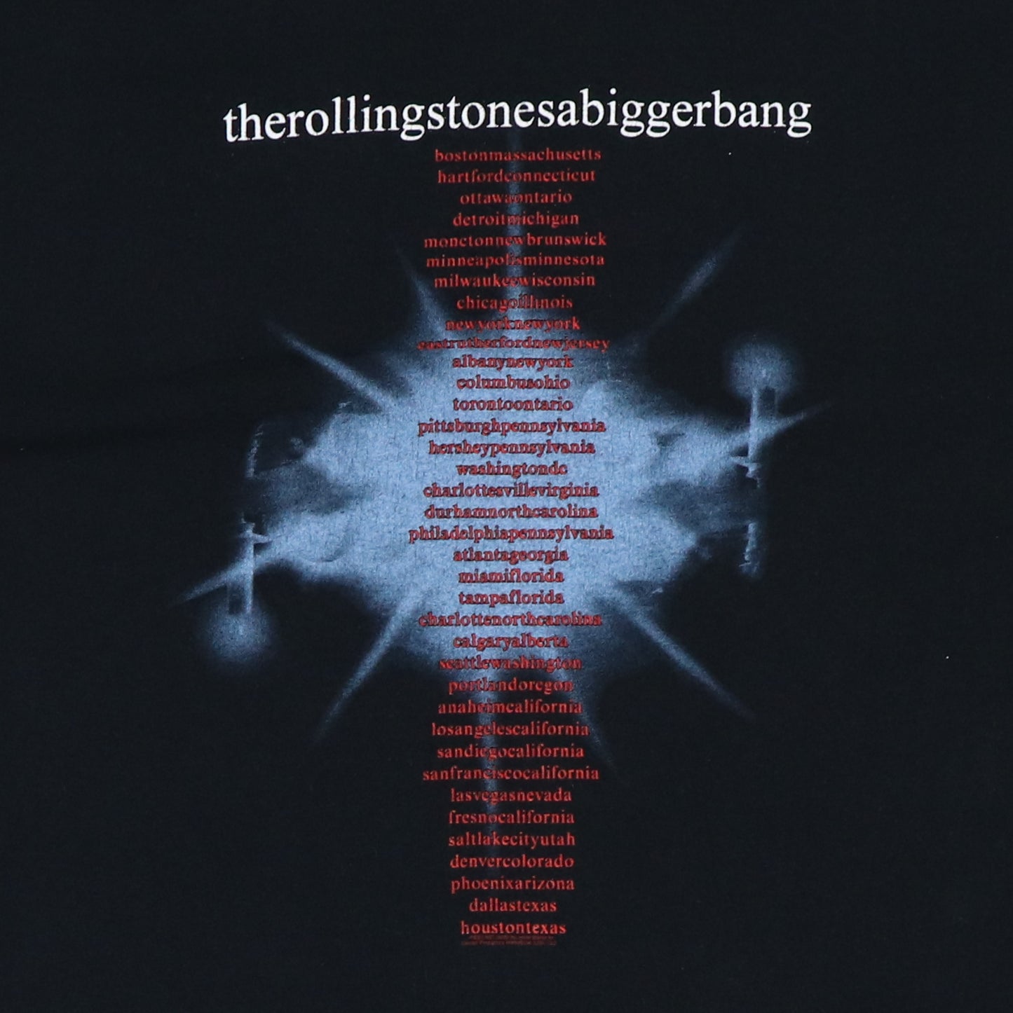 2005 Rolling stones Bigger Bang Tour Shirt