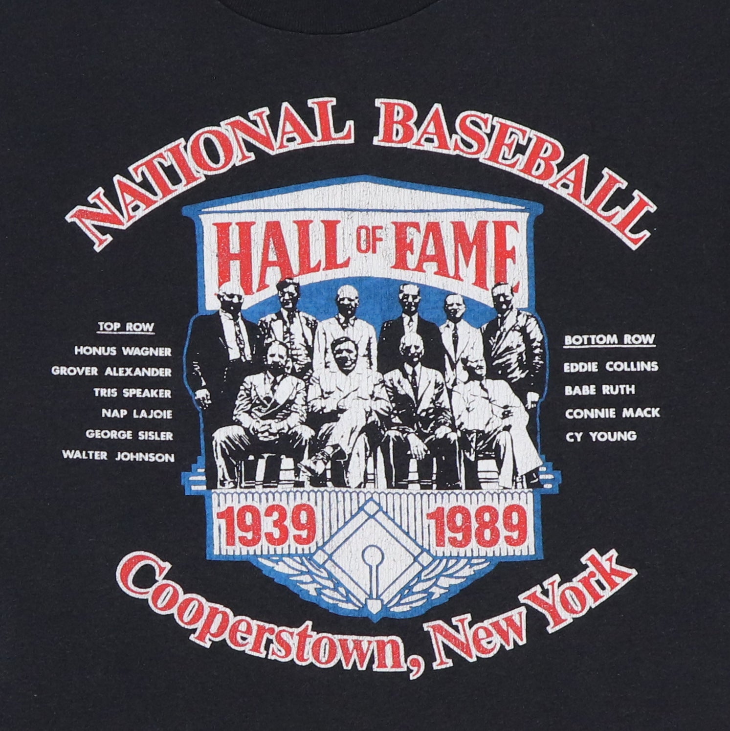 Vintage 1989 National Baseball Hall Of Fame Cooperstown cheapest Shirt