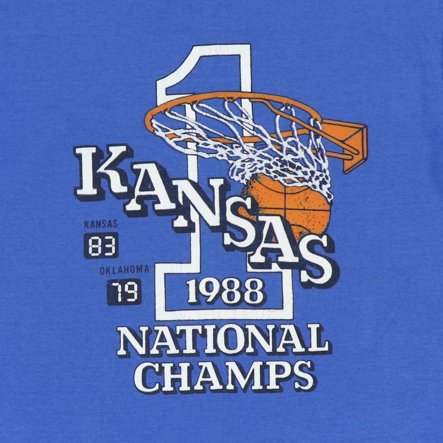 1988 Kansas Jayhawks National Champions Shirt