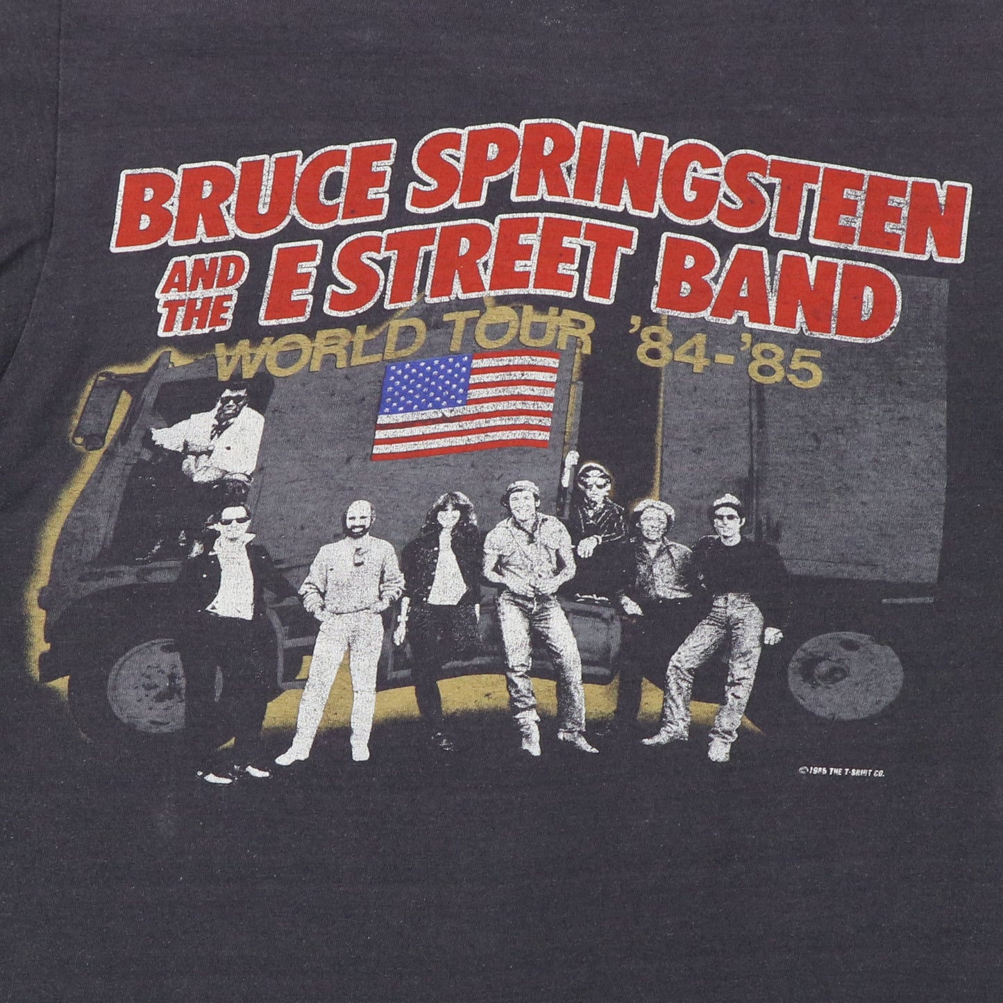 1985 Bruce Springsteen World Tour Shirt