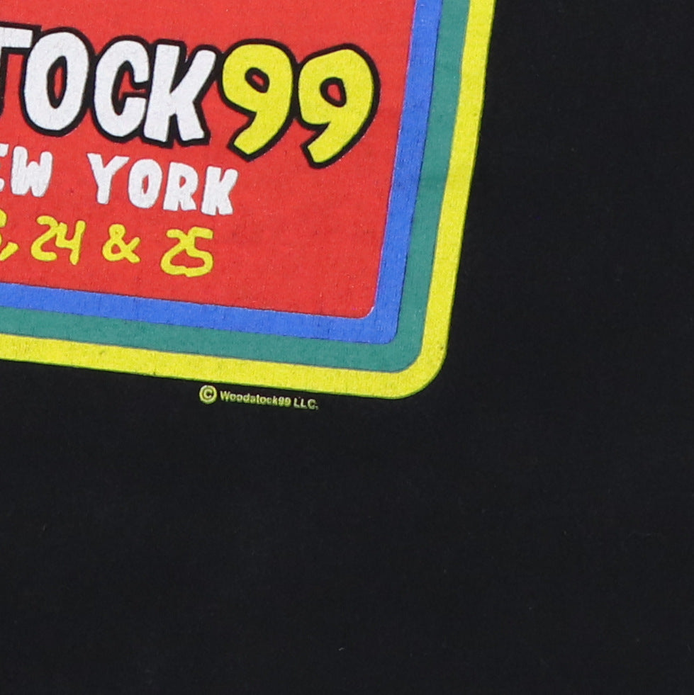 1999 Woodstock Music Festival Concert Shirt