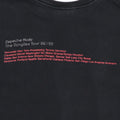 1998 Depeche Mode The Singles Tour Shirt