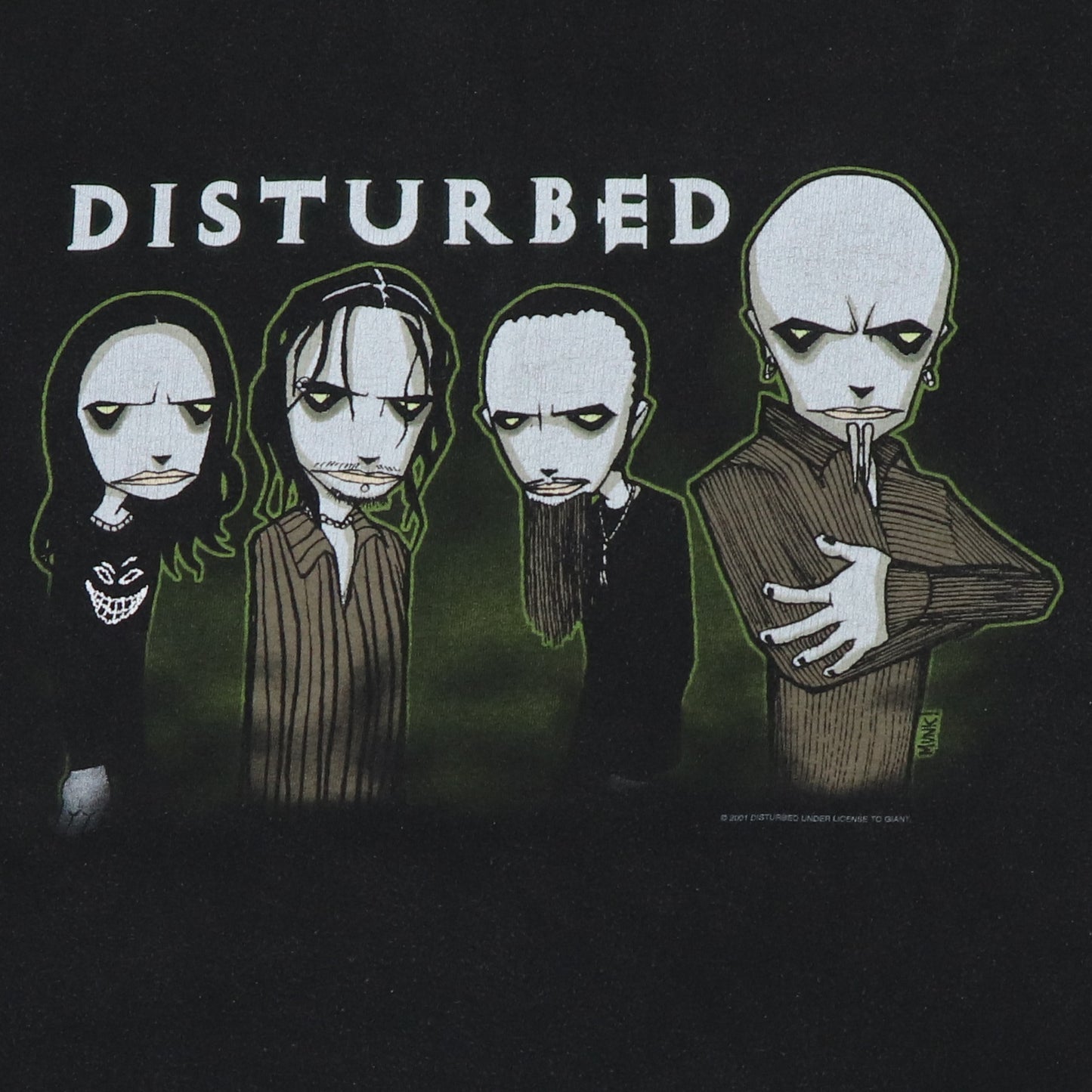 2001 Disturbed Shirt