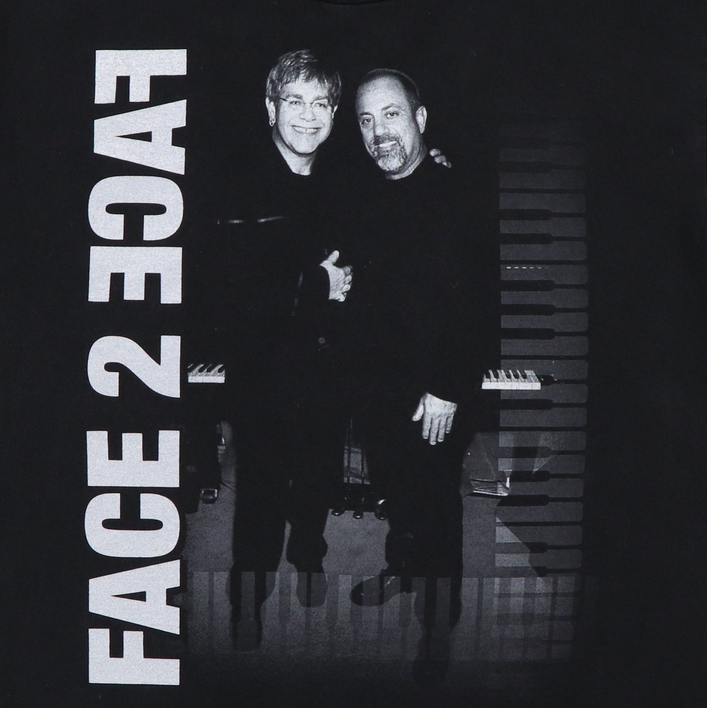 2001 Billy Joel Elton John Face To Face Tour Shirt