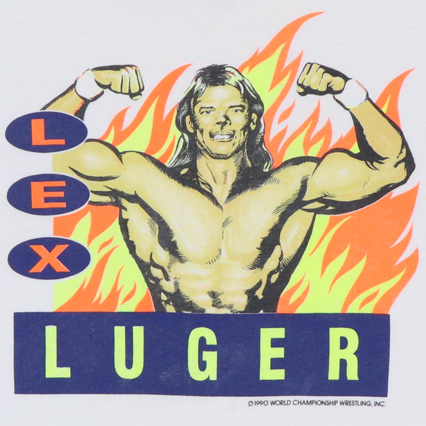 1990 Lex Luger WCW Shirt