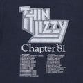 1981 Thin Lizzy Renegade Tour Shirt