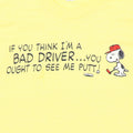 1970s Snoopy Golfing Bad Driver Shirt