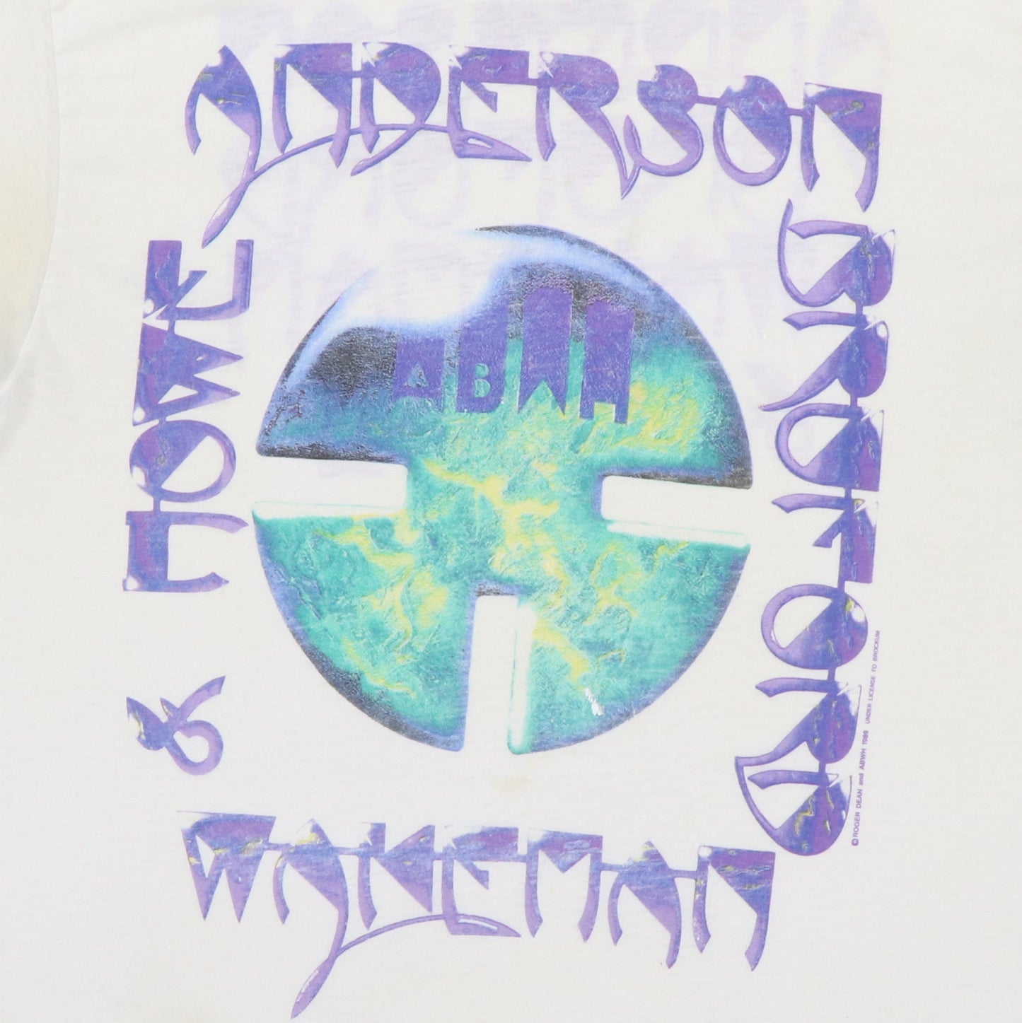 1989 Anderson Bruford Wakeman Howe Shirt