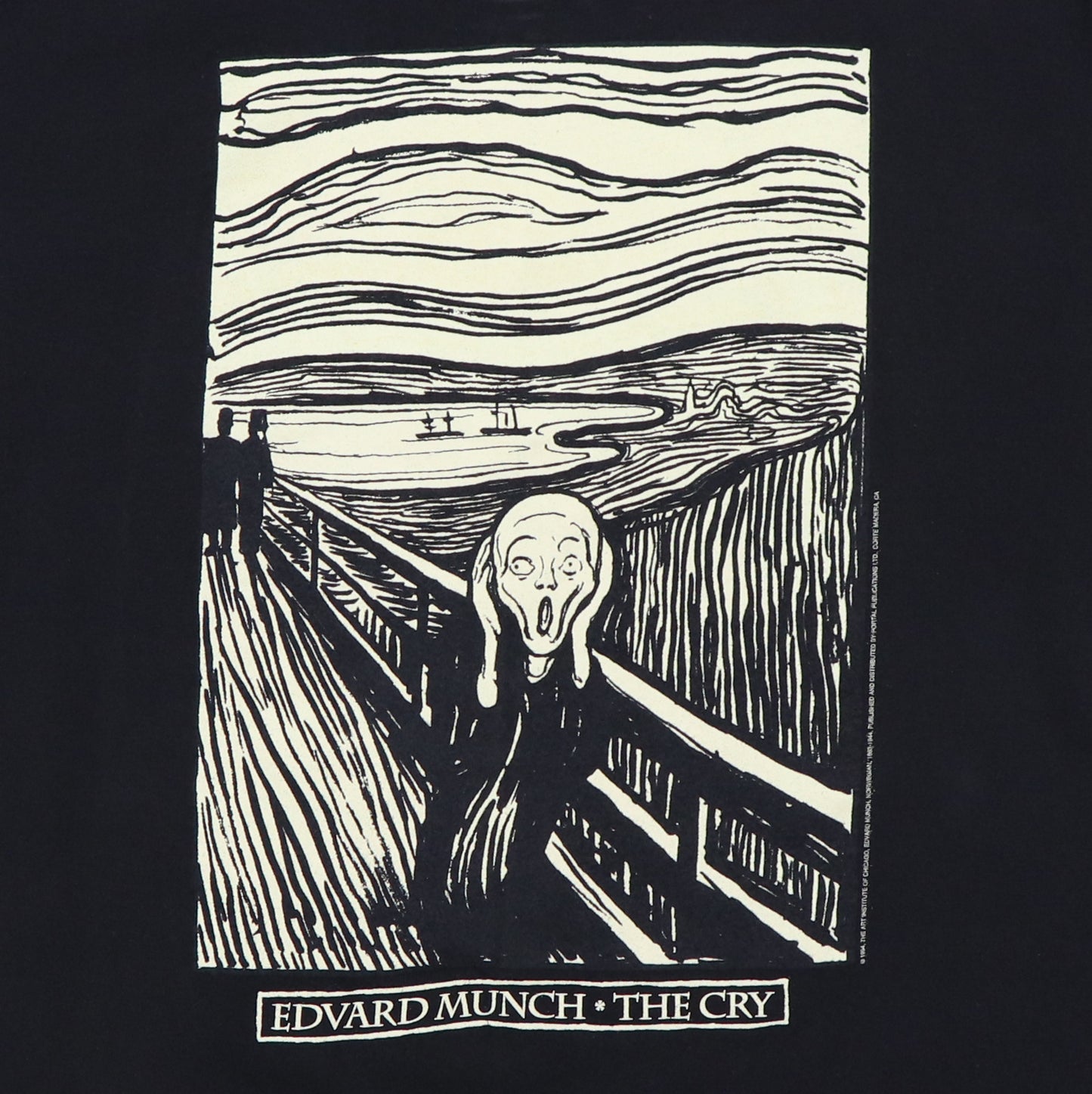 1994 Edvard Munch The Cry Shirt