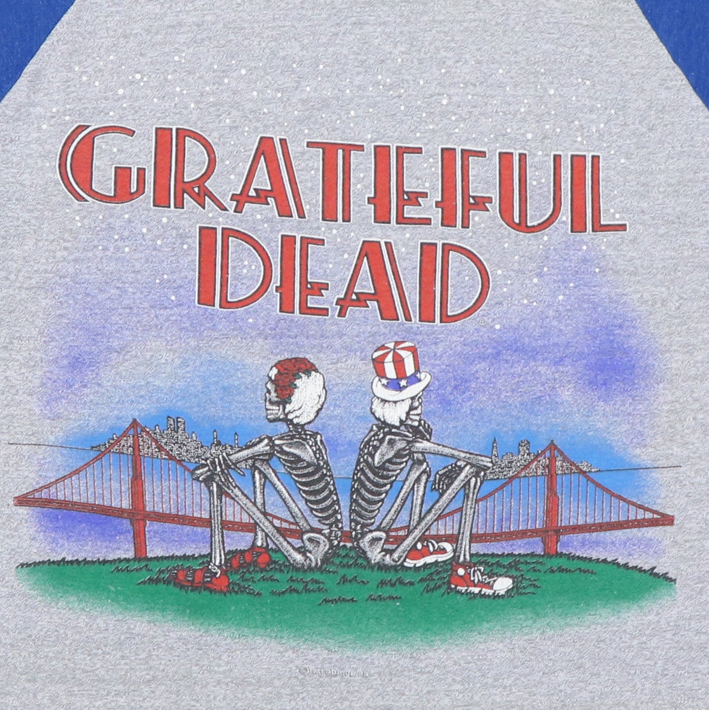 1981 Grateful Dead San Francisco Jersey Shirt