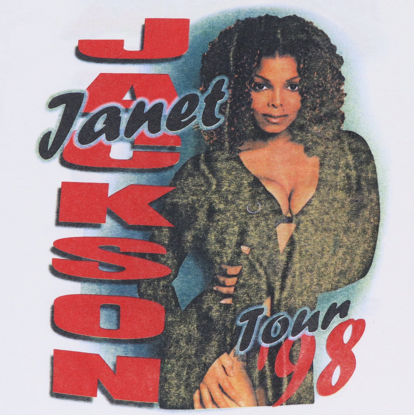 1998 Janet Jackson Usher Tour Shirt