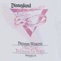 1986 Michael Jackson Captain EO Disneyland Shirt