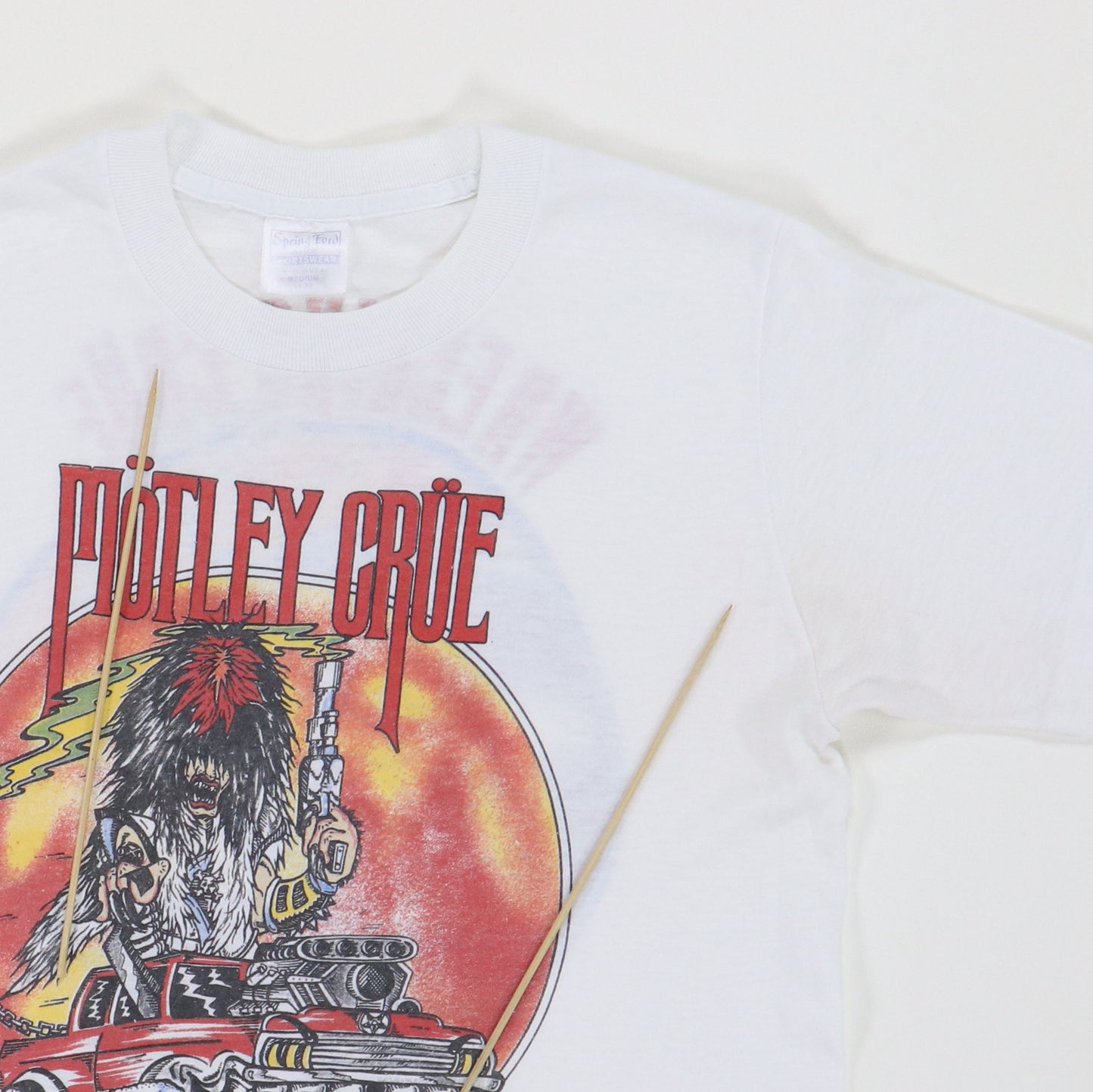 1986 Motley Crue Wrecking Crue Tour Shirt